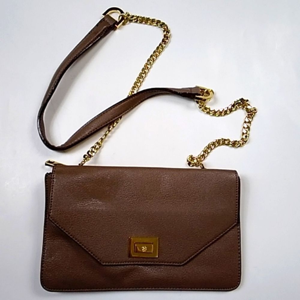 Ann Taylor Lock Chain Bag Women Handbag & Crossbody